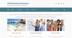 Desktop Screenshot of cliffmichaels.com