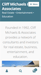 Mobile Screenshot of cliffmichaels.com